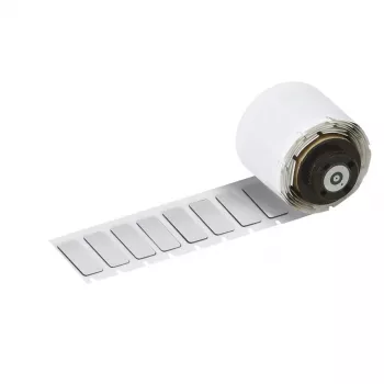 BRADY M710 etikečių spausdintuvo etiketės - M7-1-7593-SL - 31.75x25.4mm baltas poliesterio ritinys