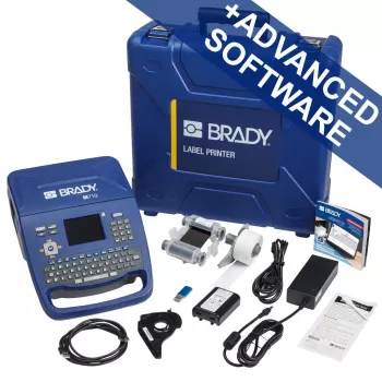 Brady M710 QWERTY EU nešiojamasis etikečių spausdintuvas su Bluetooth, terminiu perkėlimu, 300 dpi