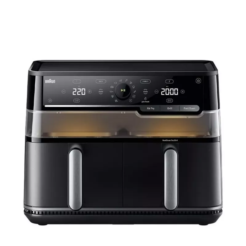 Braun Air Fryer TD5073IBK - 5,5 l skaitmeninis oro gruzdintuvas, 1700 W, juodos spalvos