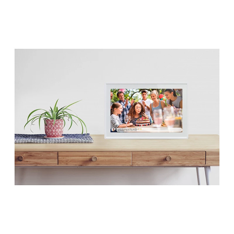 Braun DigiFrame 1019 WiFi 25,7 cm (10,1 inch) baltas skaitmeninis nuotraukų rėmelis
