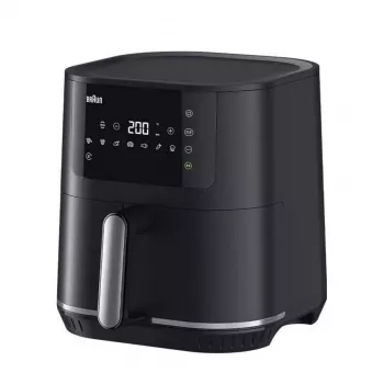 Braun MultiFry 5 HF 5034I Karšto oro gruzdintuvė, 6 L, Juoda, Skaitmeninis jutiklinis ekranas