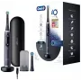 Braun Oral-B iO 9N elektrinis dantų šepetėlis su 2 šepetėlio galvutėmis ir kelioniniu dėklu, Black Onyx 4210201408680