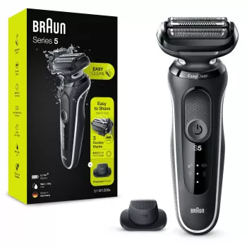 Braun Series 5 51-W1200s Skustuvas Juoda Balta
