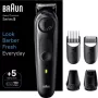 Braun Series 5 BT5441 barzdos kirpimo mašinėlė su 40 ilgio nustatymų ir 100 min. baterijos veikimo trukme