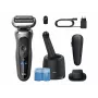 Braun Series 7 72-C7200cc elektrinis skustuvas su SensoFlex ir SmartCare Center, rudas