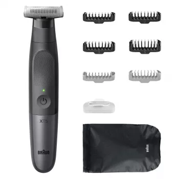 Braun Series X XT5200 hibridinis trimeris ir skutimosi aparatas juodas