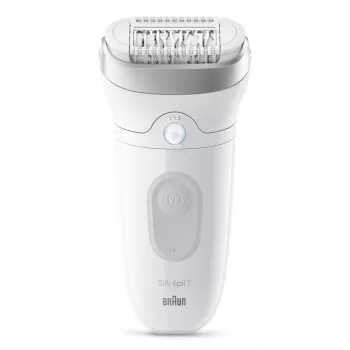 Braun Silk-epil 7 SE7-000 Epiliatorius Baltas/Sidabrinis