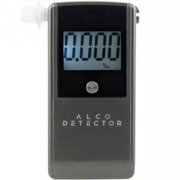Alkotesteris Alcodetector EC5 – Skaitmeninis alkoholio matuoklis su LCD ekranu, juodas