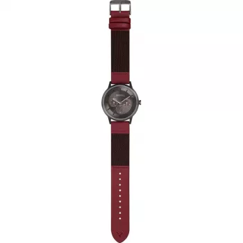 Breil vyriškas laikrodis TW1737 35mm nerūdijančio plieno kvarcinis analoginis juodas ciferblatas sidabrinė apyrankė