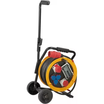 Brennenstuhl 1319200010 kabelio ritė 230-400 V 25m H07RN-F 5G2.5 su 5 lizdais IP44