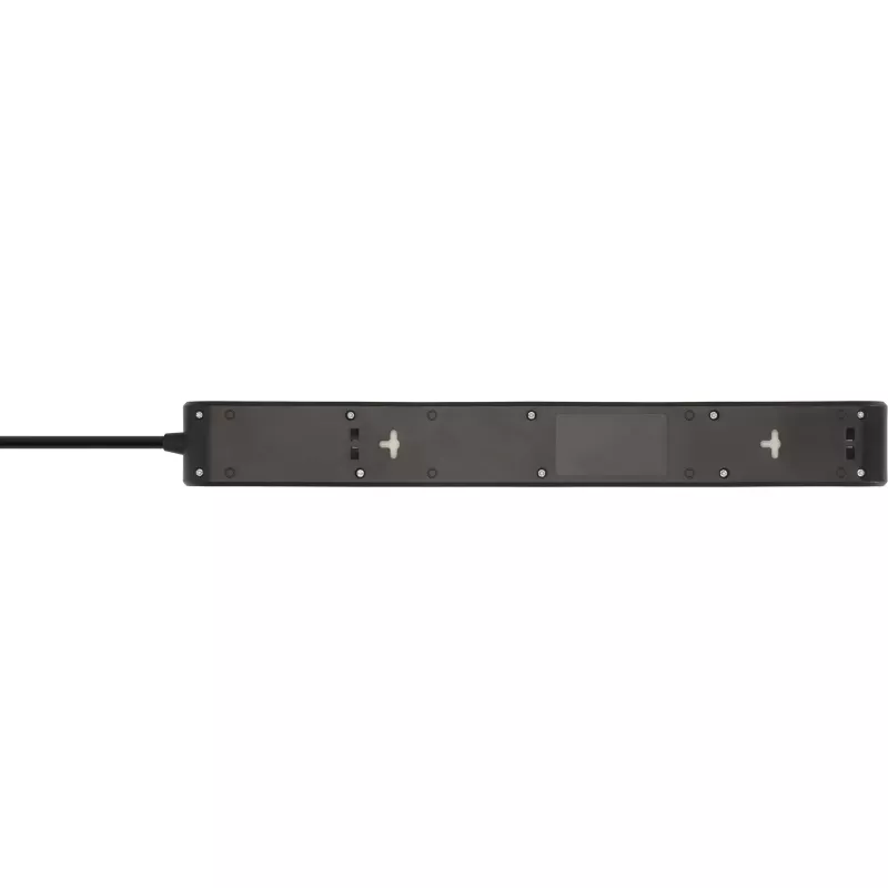 BRENNENSTUHL 6-ių lizdų ilgintuvas su 1x USB-C, 1x USB-A, apsauga nuo viršįtampių 13 500 A, 2 m kabelis, juoda/antracitas