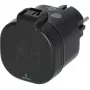 BRENNENSTUHL Connect WiFi Smart Plug WA 3600 XS03 Outdoor, Black, Voice Control, Timer, App