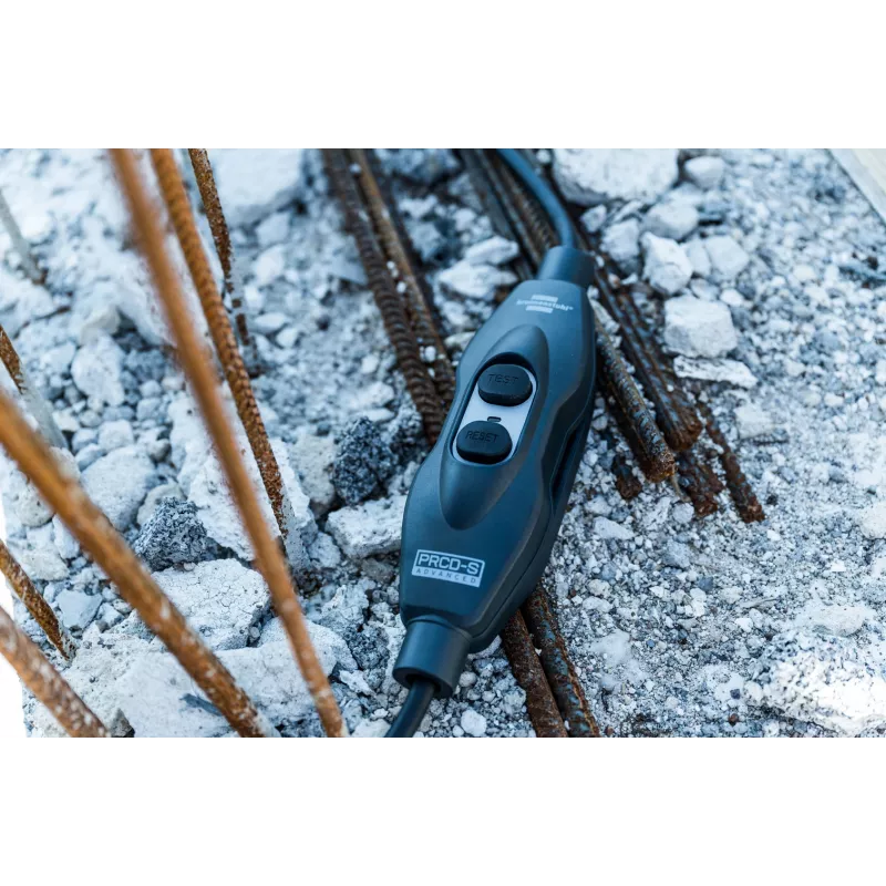 Brennenstuhl PRCD-S Advanced nešiojamasis apsauginio išjungimo įtaisas, 230 V, 16 A, 30 mA, IP55, 1,5 m laidas