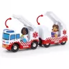 BRIO World gelbėjimo greitosios pagalbos žaislinė mašina
