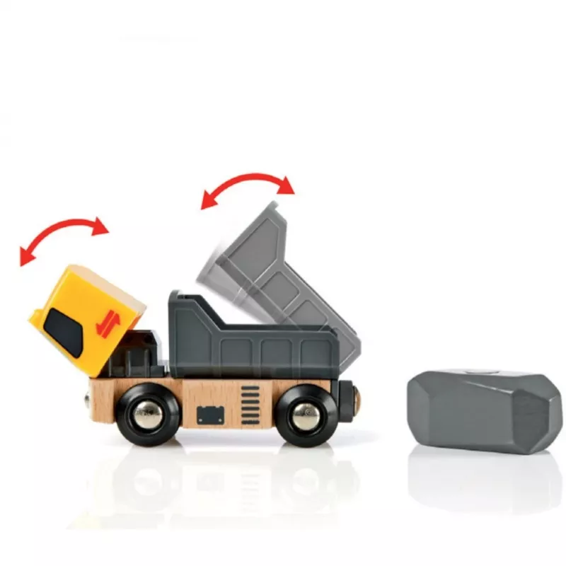 BRIO World Roads & Rails akmens pakrovimo rinkinys