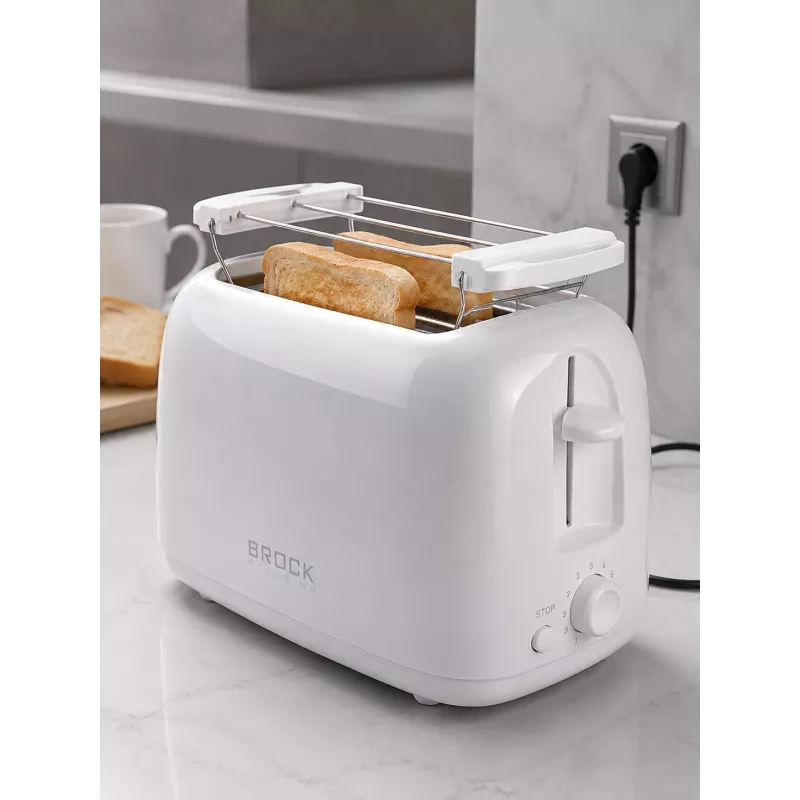 Brock BT 1008 WH 2 griežinėlių skrudintuvas 750W baltas