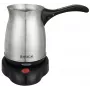 Brock ECP 105 elektrinis turkiškos kavos virimo aparatas, 300 ml, 800 W, juodas ir nerūdijančio plieno, 4 puodeliams, belaidis su 360° pagrindu