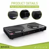 Brock EP 200 BK dviejų kaitviečių elektrinė viryklė, 2500 W, juoda
