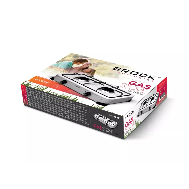 Brock GS 002 W sumuštinių keptuvė, 750 W, nelipnios trikampės plokštės, balta