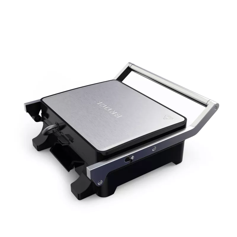 Brock HCG 5000 SS elektrinis kontaktinis grilis 2000W, juodas/plieninis
