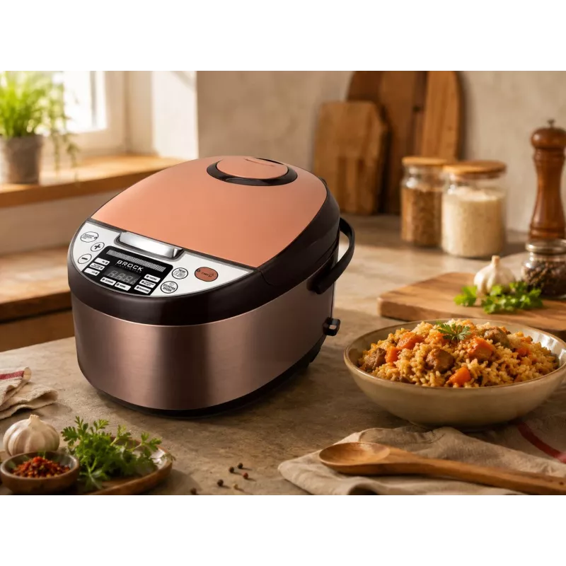 Brock MC 1110 Multivirtuvas 5L 900W Juodas/Sidabrinis