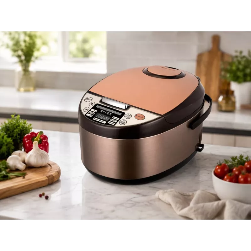 Brock MC 1110 Multivirtuvas 5L 900W Juodas/Sidabrinis