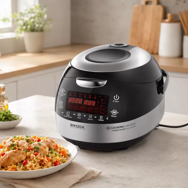 Brock MC 6601 SS aukštos klasės multikukas 5L 860W