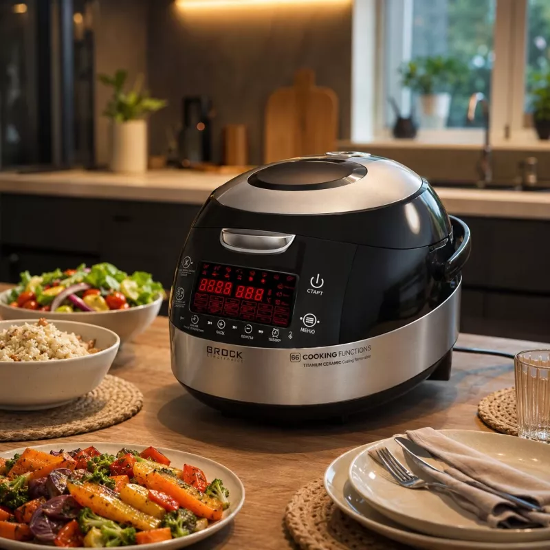 Brock MC 6601 SS aukštos klasės multikukas 5L 860W