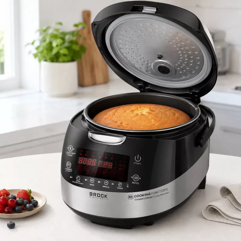 Brock MC 6601 SS aukštos klasės multikukas 5L 860W