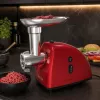 Brock MG 1502 RD mėsos malūnėlis 1500W, raudonas/plieninis