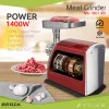 Brock MG 1601 RD mėsos malūnėlis 1400W, raudonas/plieninis