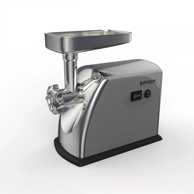 Brock MG 1601 SS mėsmalė 1400W, raudona/plieninė
