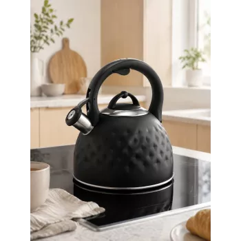 Brock MWK 002 BK La Cuisinette virdulys 2,7L juodas/plieninis