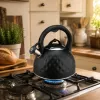Brock MWK 003 BK La Cuisinette elektrinis virdulys 2,5 L 2200 W juodas/plieninis