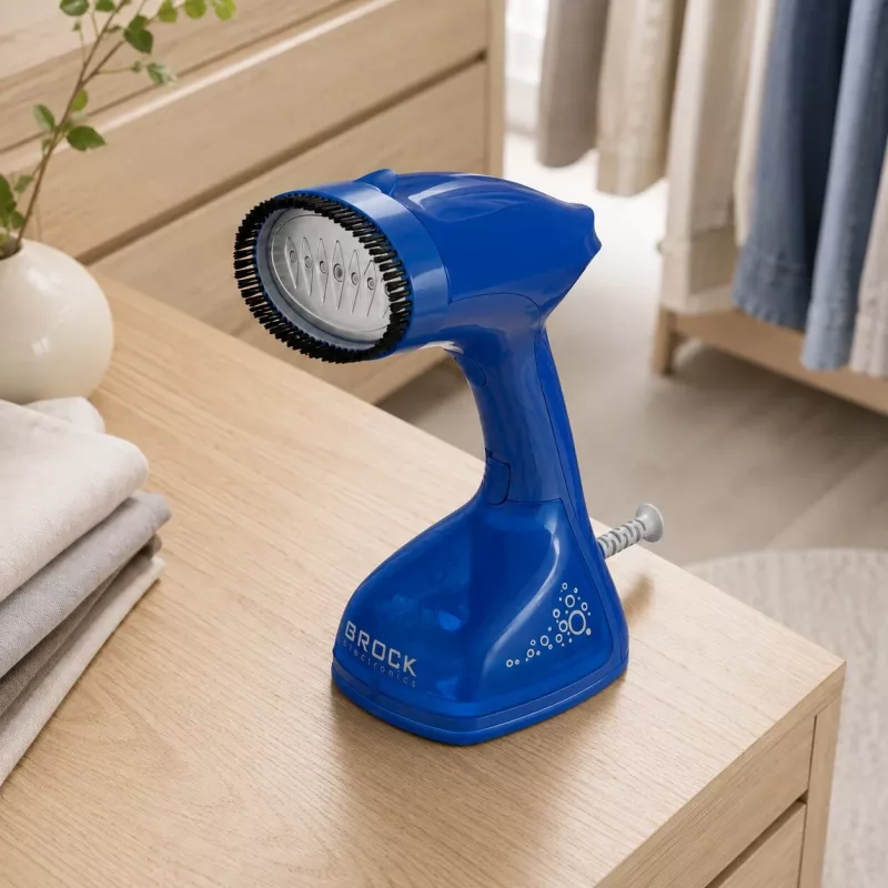 Brock PSI 2201 BL garinis lygintuvas 1600 W keraminė padas 200 ml mėlynas