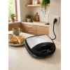 Brock SSM 2004 SS 3-in-1 sumuštinių, vaflių ir riešutėlių keptuvas, 750W, juodas/plieninis