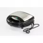 Brock SSM 2004 SS 3-in-1 sumuštinių, vaflių ir riešutėlių keptuvas, 750W, juodas/plieninis