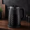 Brock WK 0618 BK elektrinis virdulys su dvigubomis sienelėmis 1,8L 1500W, juodas
