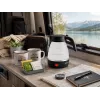 Brock WK 0904 BK sulankstomas kelioninis virdulys 0,5L 500W, juodas/baltas
