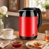 Brock WK 5522 RD elektrinis virdulys 1,8L 1500W juodas/raudonas su 360° pagrindu