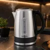 Brock WK 9903 SS elektrinis virdulys 1,7L 2200W juodas/nerūdijančio plieno su 360° pagrindu