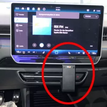 Brodit ProClip laikiklis Volkswagen ID.7 (2024-2026) - prietaisų skydelio laikiklis, kairiarankis