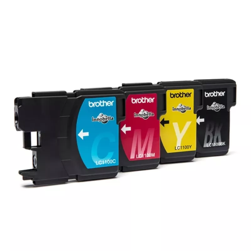 Brother Originalus Rašalo Kasetės Rinkinys LC-1100VALBP (Cyan, Magenta, Yellow, Black)