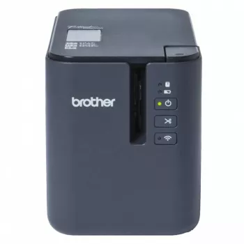 Brother PT-P950NW profesionalus etikečių spausdintuvas su Wi-Fi ir Ethernet, jungiamas prie kompiuterio