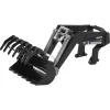 BRUDER Front Loader Attachment for 3000 Series Tractor, 1:16 Scale, Yellow/Black