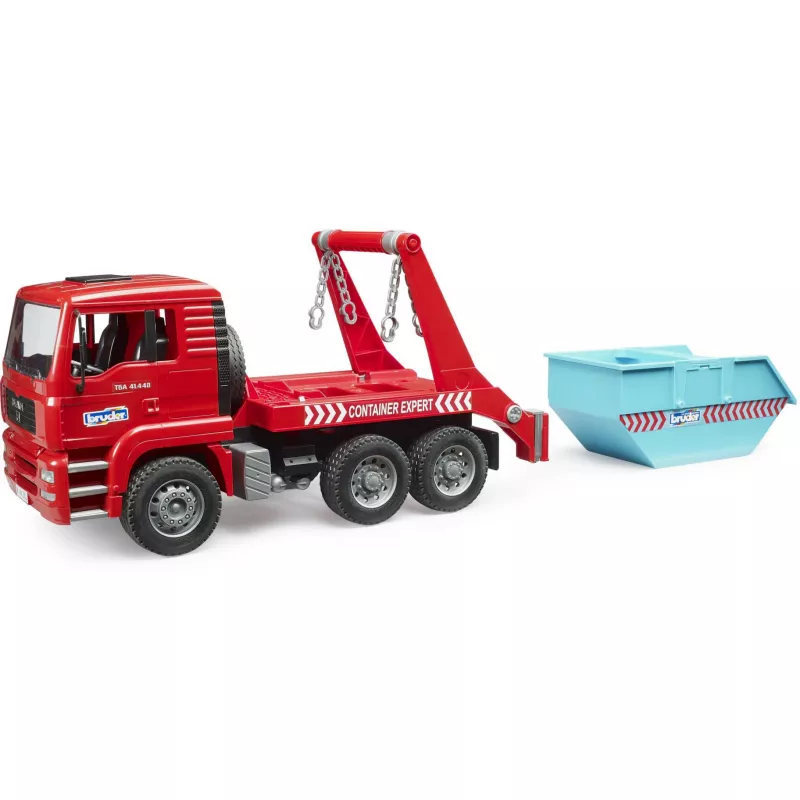 BRUDER MAN TGA Absetzcontainer sunkvežimis 1:16