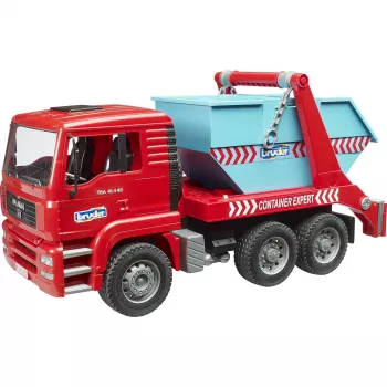 BRUDER MAN TGA Absetzcontainer sunkvežimis 1:16