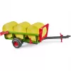 BRUDER Round Bale Collector su 3 apvaliais šieno rulonais