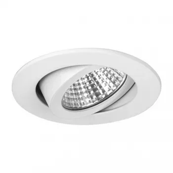 Brumberg 12353073 DAMITA apvalus LED lubinis prožektorius 6W 3000K baltas IP65 su pasukimu