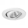Brumberg 12353073 DAMITA apvalus LED lubinis prožektorius 6W 3000K baltas IP65 su pasukimu